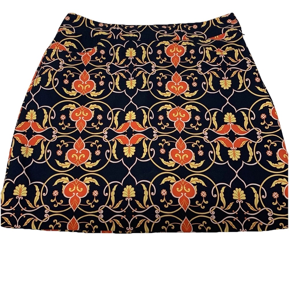 EP Pro Skirt Skort  10 Blue Abstract Tennis Travel Resort‎ Pickleball Activewear